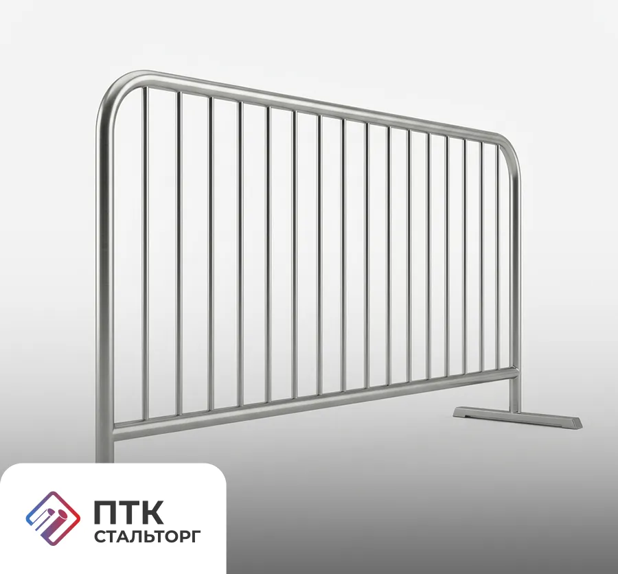 Ограждение передвижное 1200х1500х38 мм оцинкованное