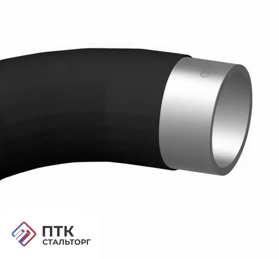 Отвод стальной 90° 108х8 мм с внутренним ЦПП