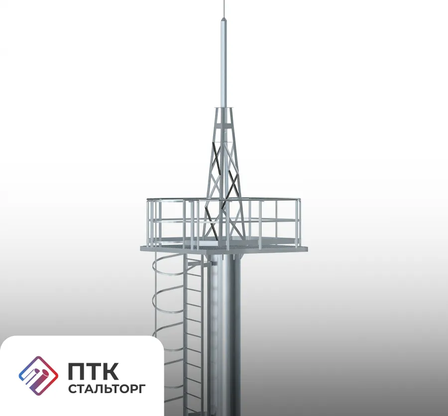 Мачта осветительная выпуск 1 альбом 2 высотой 35 м