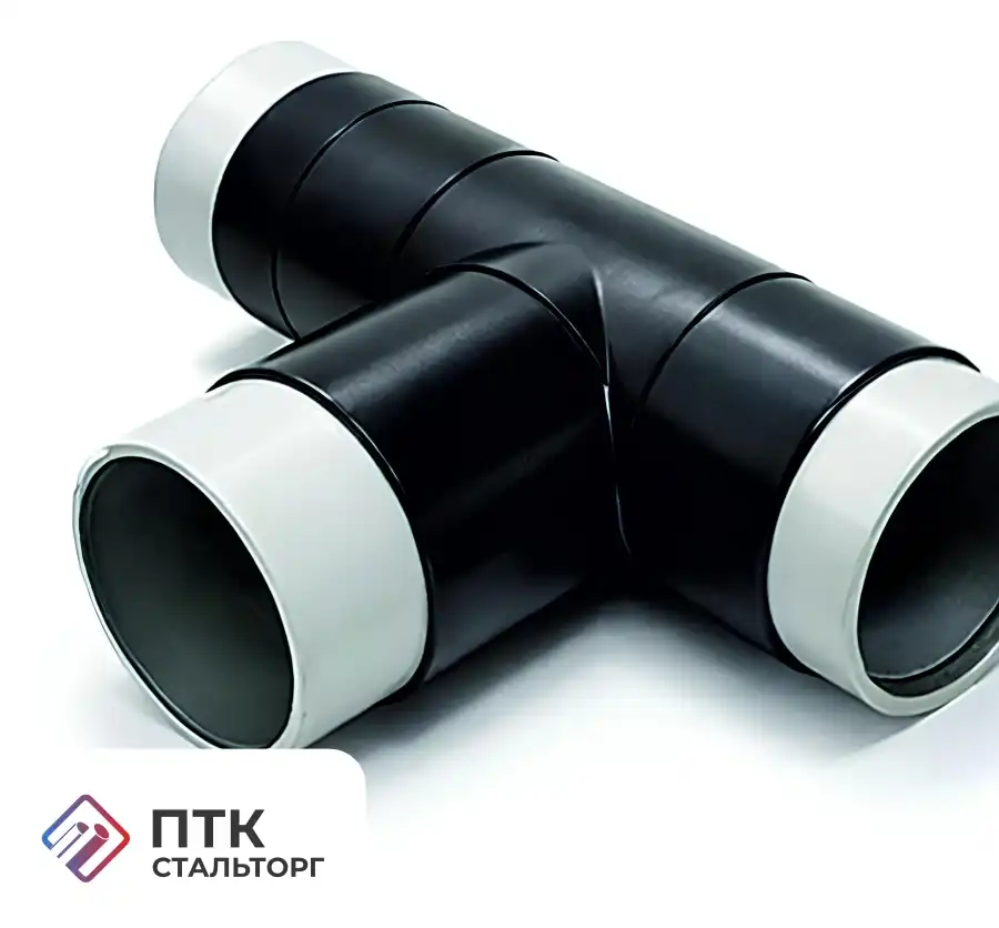 Тройник в ВУС изоляции 76х7 мм ст. 20